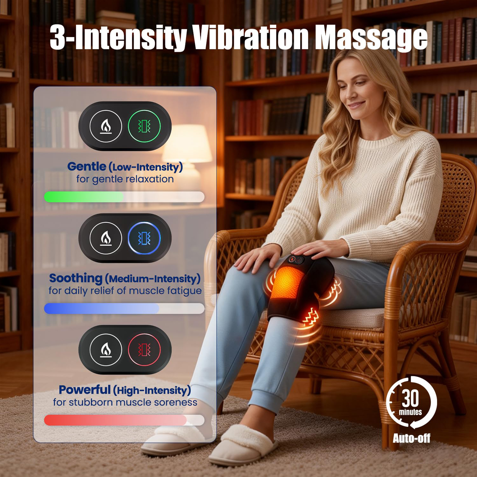 telepepe cordless red light therapy shoulder heating pad, 3 modes, 3000mah rechargable battery te shp835 (copy)