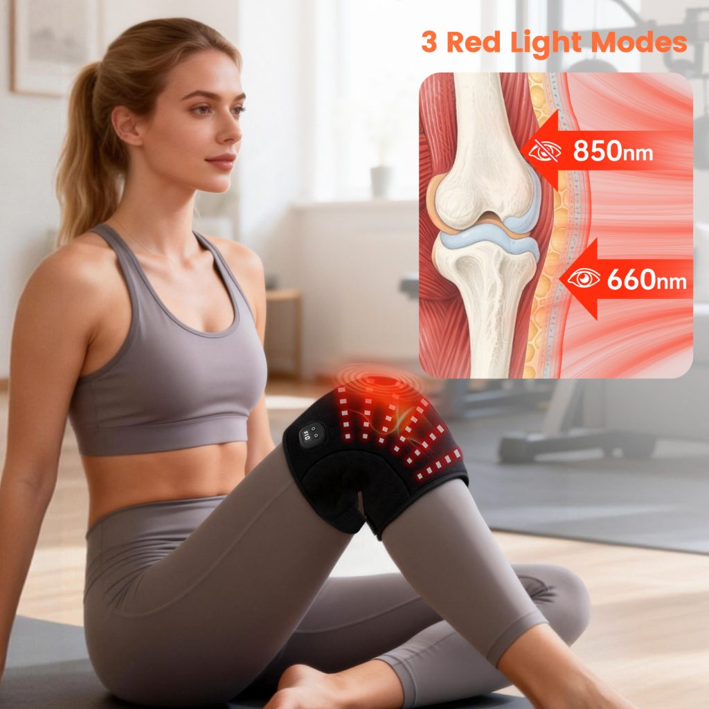 telepepe heated knee massager, 3000mah, 660&850nm red light therapy device, 3 heat 3 vibration massage, hnb 757(single) (copy) telepepe heated knee massager, 3000mah, 660&850nm red light therapy device, 3 heat 3 vibration massage, hnb 757(single) (copy)