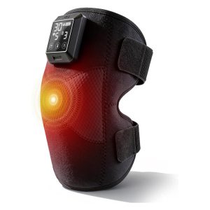 telepepe heated knee brace, 5000mah removable knee heating pad with 6 heat&6 vibration massage hw 855(single) (copy)